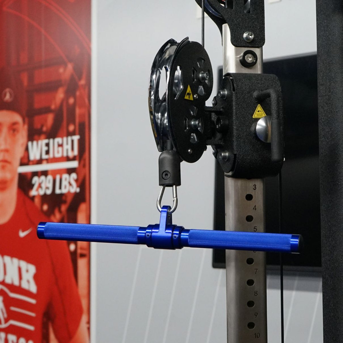 Gronk Fitness Aluminum Revolving Straight Bar