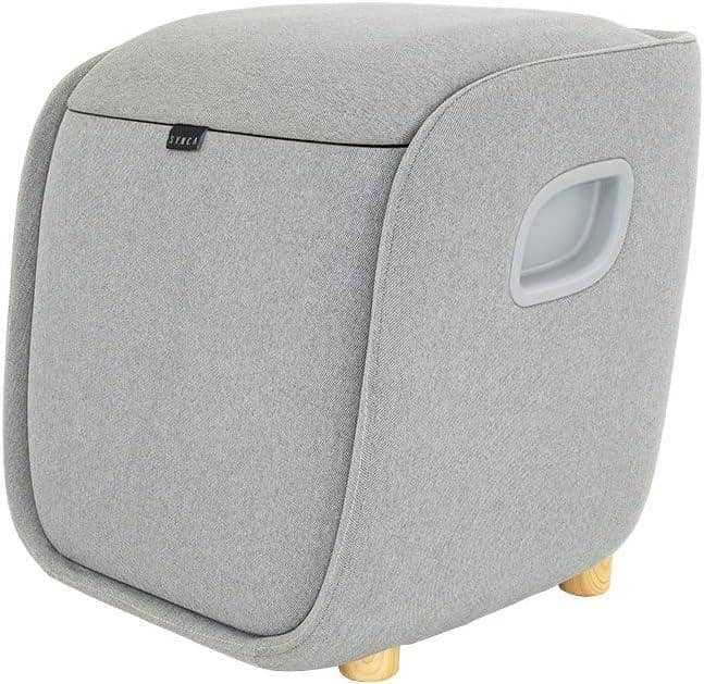 REI Foot and Calf Massager in gray fabric studio shot