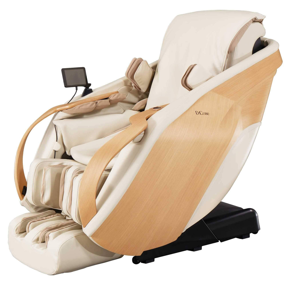 D.Core 2 Massage Chair angled view with tablet holder