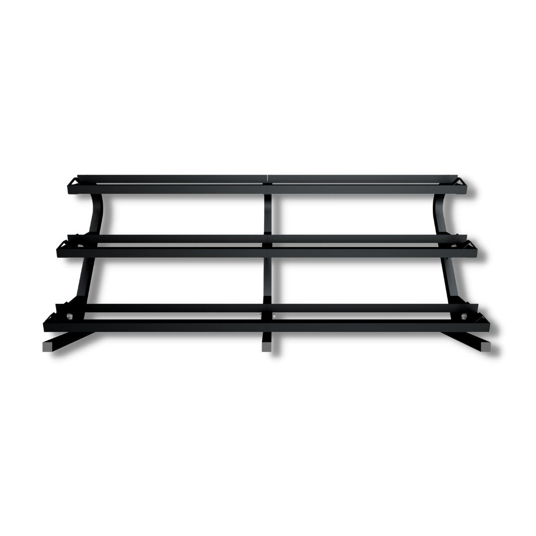 Troy 3 Tier Dumbbell Rack, Holds 5-100lbs