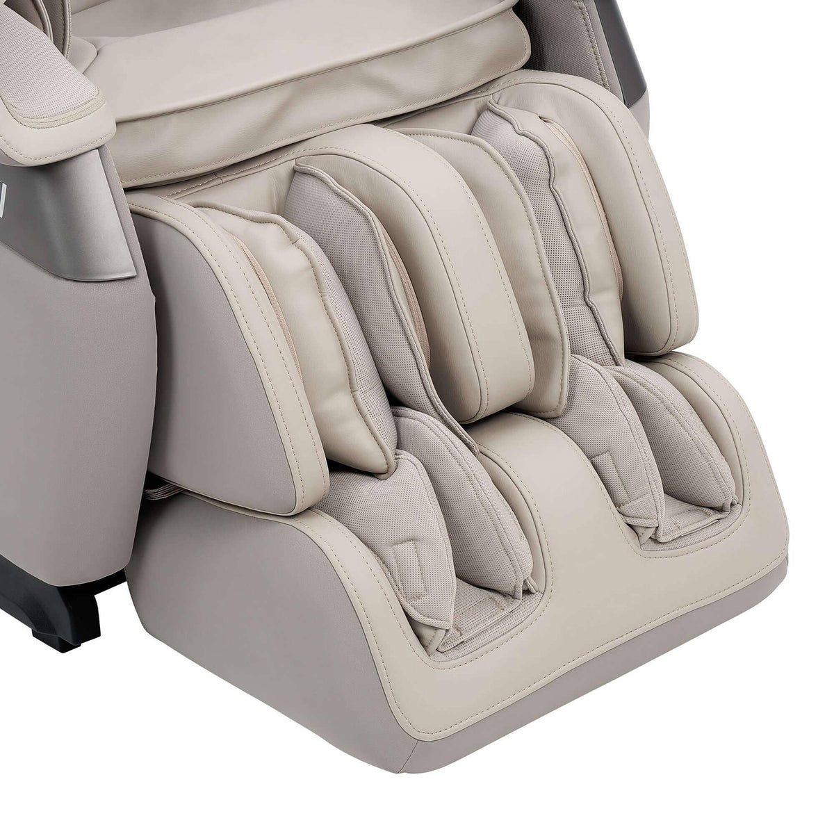 Calm Plus MR6000 Massage Chair leg rest close-up in beige