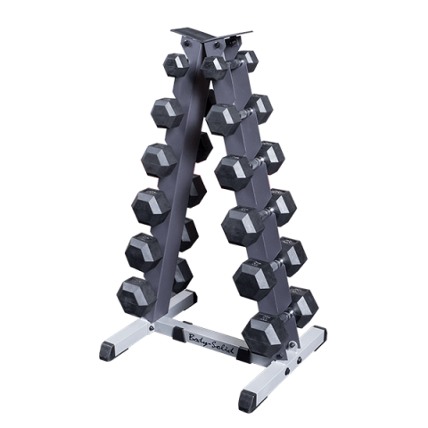 Body Solid GDR44 Vertical Dumbbell Rack - Discontinued Body Solid Dumbell racks, power block stand, plate and bar storage, kettlebell racks, ball racks GDR44-RFWS_DSF6458-master_600px-480x480