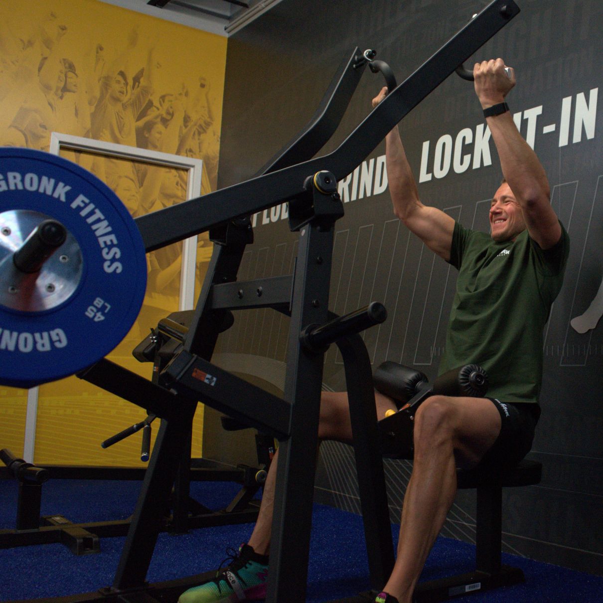 Gronk Fitness Plate Loaded Lat Pulldown - 50% OFF! - Discontinued
