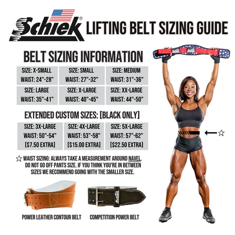 Schiek Model 510 Cross Training, Biking, Cycling, & Fitness Gloves Schiek Variant(s) - Size SCHIEK_LIFTING_BELT_SIZING_GUIDE_1_480x480_2d0b57d9-4ad1-4839-b9e6-a9fe8fce9fec