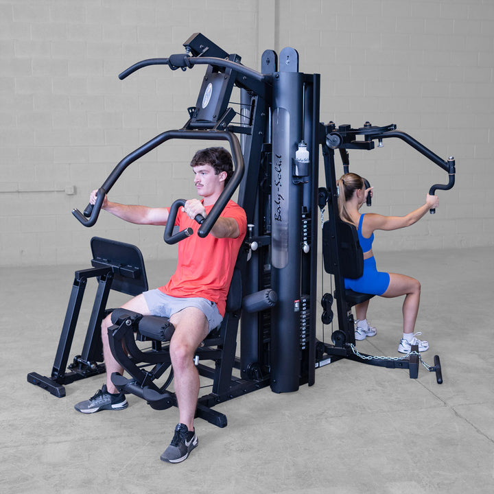 Body-Solid G9B Multi-Station Gym Body Solid Extreme Gyms EXM3000LPS, FSF3 body-solid_g9s-multi-station-gym-1_view-9