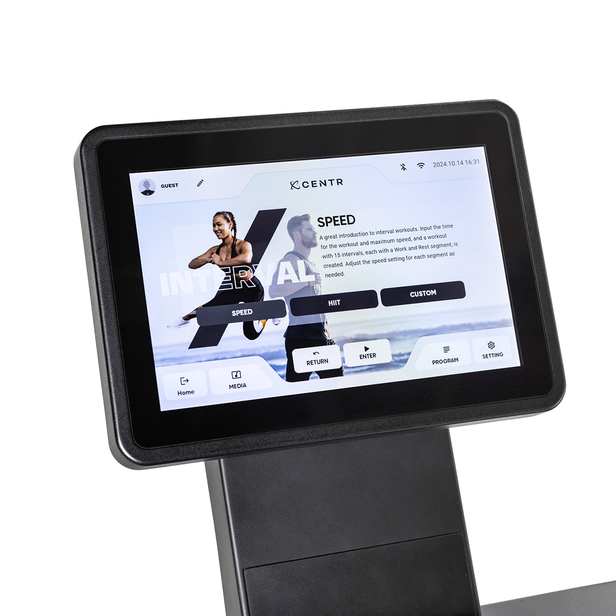 Inspire T4S Treadmill with 10 Inch Touchscreen Inspire Treadmills under 350lbs inspire_t4s-treadmill-110v-with-10inch-touchscreen_view-4