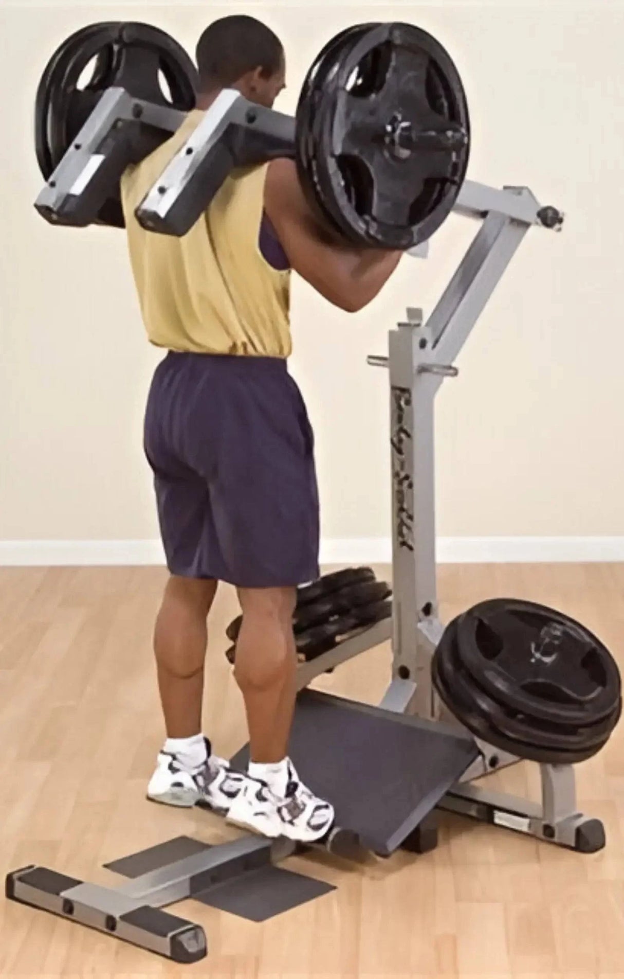 BODY SOLID LEVERAGE SQUAT CALF RAISE - Discontinued