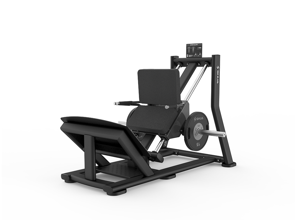 Shua G6914 Linear Hack Press plate loaded machine, studio render 1 of 3