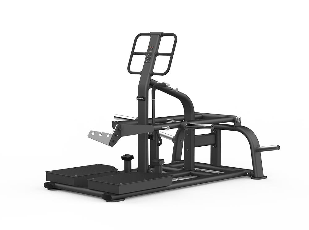 Shua G6920 Belt Squat plate loaded machine, studio render 4 of 4