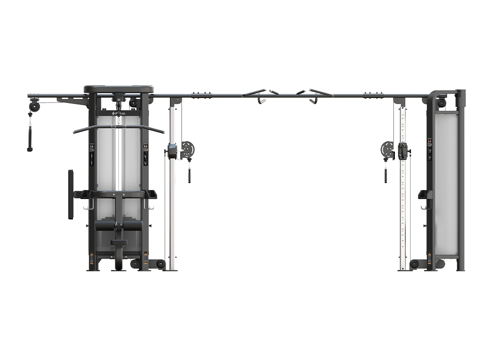 Shua G7232 5-Station multi-station gym, studio render 2 of 4