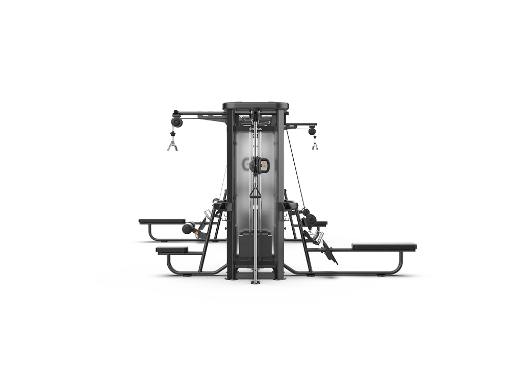 Shua G7233A 8-Station multi-station gym, studio render 2 of 4