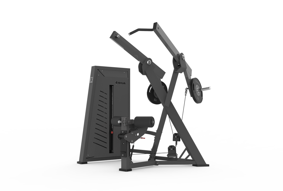 Shua G7704 Hybrid Seated Row selectorized machine, studio render 2 of 2