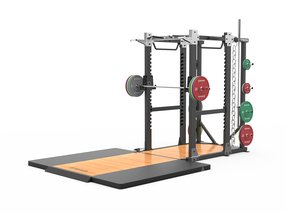 Shua G8902 Power Rack, studio render 1 of 2