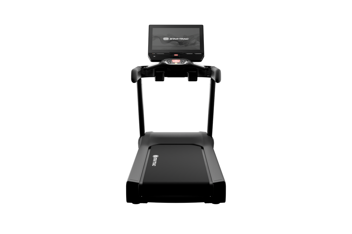 Star Trac 8TRx treadmill with 24-inch touch console — front view
