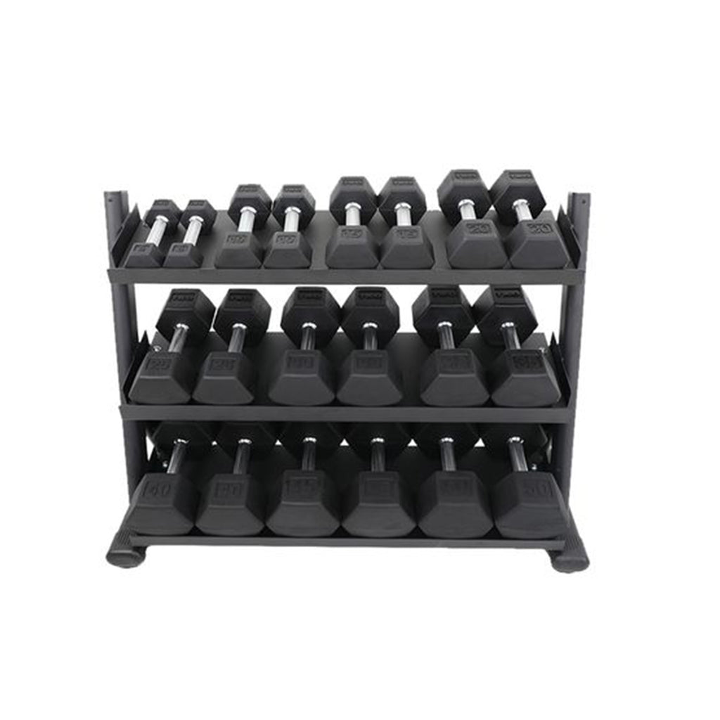 TKO 3-TIER SHELF DUMBBELL RACK