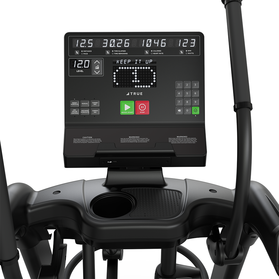 TRUE Gravity Elliptical Unite LED console