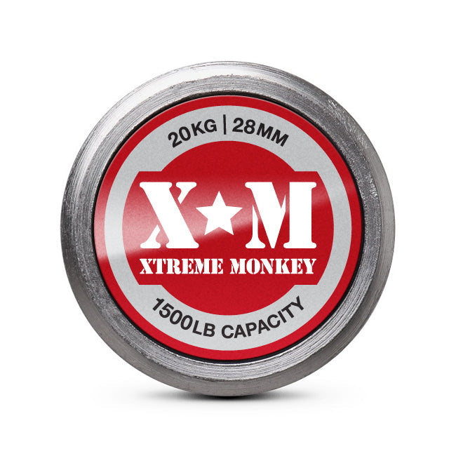 XM Fitness Mens Olympic Lifting Bar 1500lbs Capacity XM Fitness Lifting Bars xm-fitness_xtreme-monkey-mens-lifting-bar-1500lbs-bar_view-3_82d951ef-4996-4aa3-8413-c352a032b497