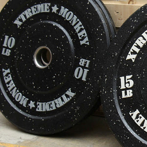 XM Fitness Crumb Rubber Bumper Plates