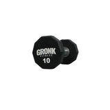Gronk 10 Sided Urethane Dumbbell Gronk Fitness Products Variant(s) - LBWeight 10
