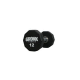Gronk 10 Sided Urethane Dumbbell 12 lb Gronk Fitness Products Variant(s) - LBWeight 12