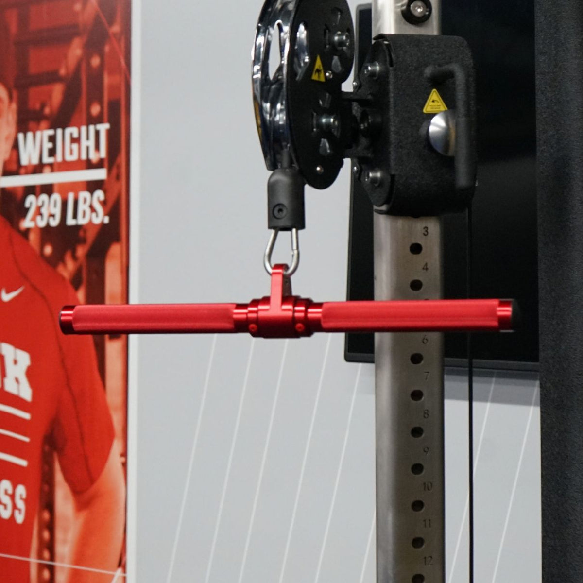 Gronk Fitness Aluminum Revolving Straight Bar