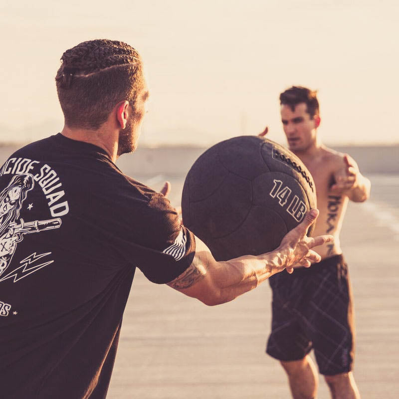 14in XD Kevlar Medicine Ball | 18lbs - Discontinued G&G Fitness Equipment Aerobics; aerobic step, HR straps 14ball3_1944x_e48a0be4-b1f1-4ace-a0fc-f0723ad8f473