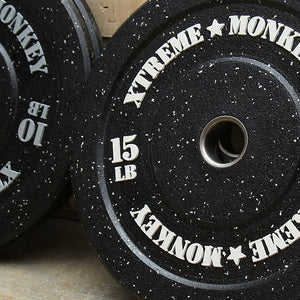 XM Fitness Crumb Rubber Bumper Plates