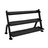 Gronk 3 Tier Flat Tray Dumbbell / Kettlebell Rack ( Fits 5-75lb DB set) Gronk Fitness Products Dumbell racks, power block stand, plate and bar storage, kettlebell racks, ball racks 1_720x_66dbdf41-e3af-416b-b9fc-ffac2f6a0430