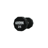 Gronk 10 Sided Urethane Dumbbell 25 lb Gronk Fitness Products Variant(s) - LBWeight 25_76c5dc3f-db0f-47a7-a25d-f3c1cfd6675b