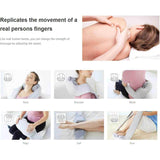 Quzy Cordless Heated Massager used on various body parts