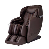 Hisho MR3000 Massage Chair side view in brown leather
