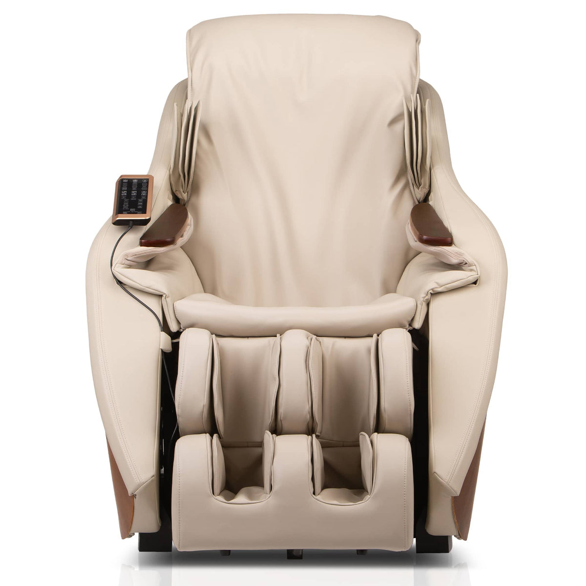 D.Core Stratus-JP Massage Chair front view with remote