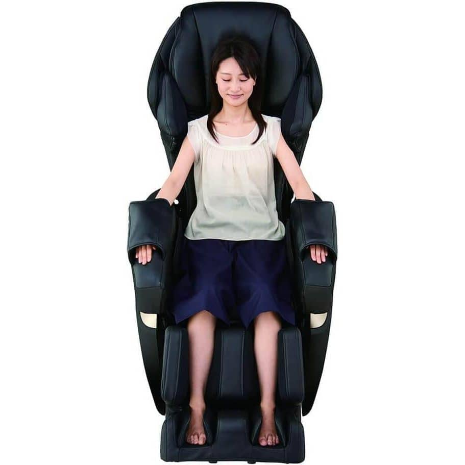 Kurodo Massage Chair front view with person seated