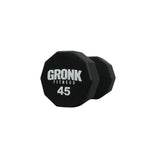 Gronk 10 Sided Urethane Dumbbell 45 lb Gronk Fitness Products Variant(s) - LBWeight 45_a43d58cd-edaf-4cbd-b2e5-fc868fa75931