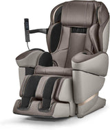 Johnson JP3000 massage chair angled view with footrest