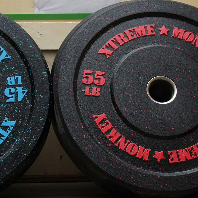 XM Fitness Crumb Rubber Bumper Plates XM Fitness Variant(s) - LBWeight 55-2-crumb_265ae65b-a8df-4264-9d53-510c780fafb0