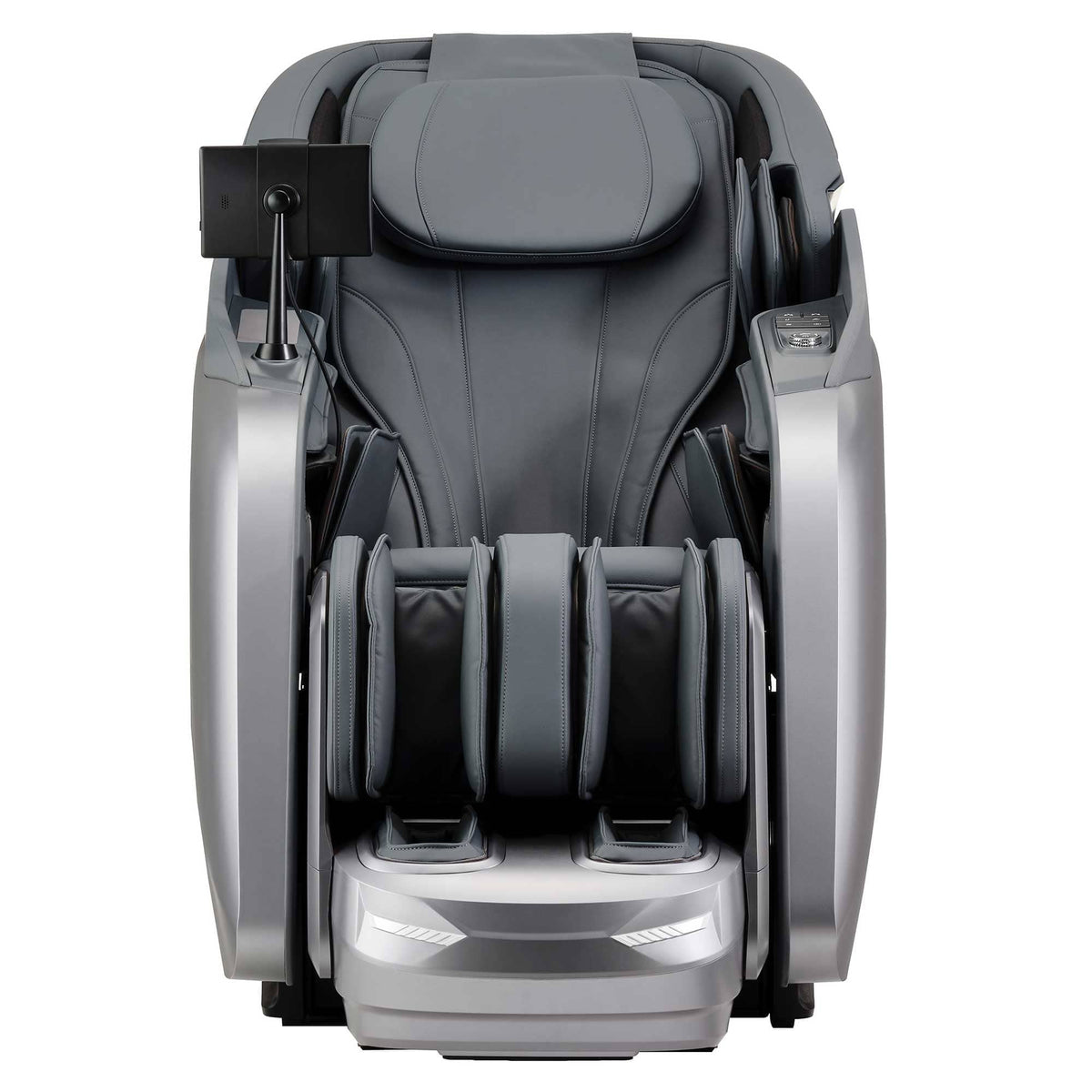 Cyber Relax Elite MR7500 gray massage chair front view