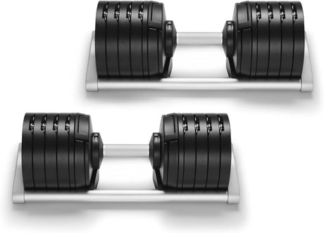 SMRTFT NÜOBELL Adjustable Dumbbell 100 lb Black SMRTFT Dumbbells 61Itd2Jz0OL._AC_SL1500