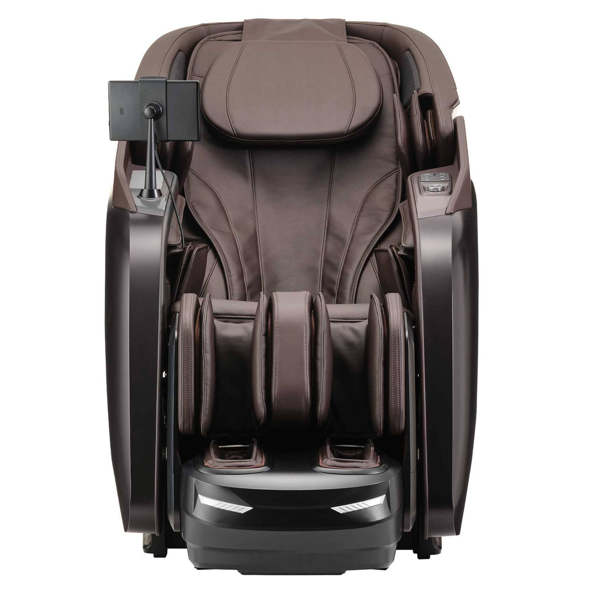 Cyber Relax Elite MR7500 brown massage chair front view