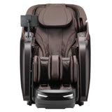 Cyber Relax Elite MR7500 brown massage chair front view