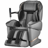 Johnson JP3000 massage chair in gray, three-quarter view