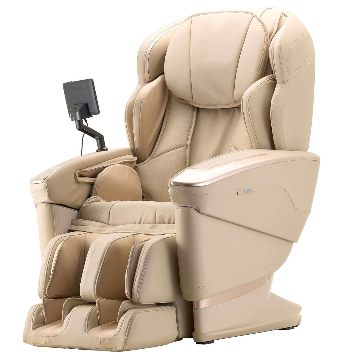 Cyber Relax Ai JP-4000 Massage Chair beige color close-up