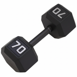 Gronk Cast Hex Dumbbell - Black