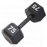 Gronk Cast Hex Dumbbell - Black
