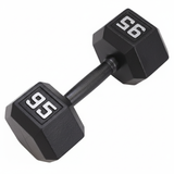 Gronk Cast Hex Dumbbell - Black