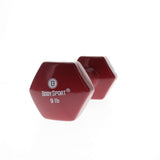 Elivate Body Sport Vinyl Dumbbells Elivate Variant(s) - LBWeight BDSVDB09_c719b298-d9f1-40b0-93ce-7ed527d1e981