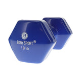 Elivate Body Sport Vinyl Dumbbells Elivate Variant(s) - LBWeight BDSVDB10_8293840b-6063-497c-a48e-e1211fea96e2