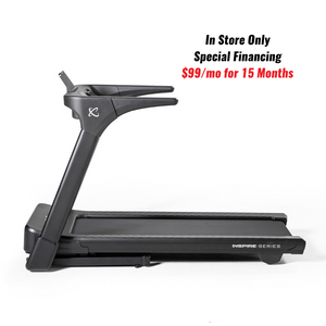 Inspire T4 Folding Treadmill (110V) with Tablet Holder