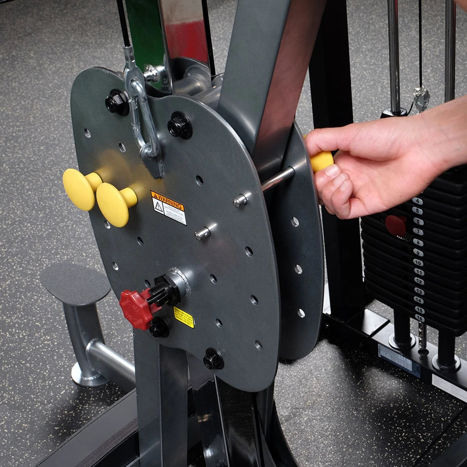 Body Solid FCD-STK Pro Select Weight Assist Chin-Up Dip, 310lb Body Solid Selectorized, single stack, assembly required DSCF7970__97827.1735662094_84531eb5-021d-4d66-ad94-1e692e089242