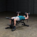 Body Solid FID46 Leverage Flat Incline Decline Bench